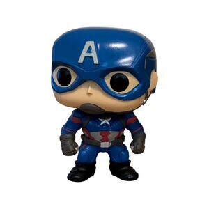 Funko POP! Marvel Captain America (Civil War) #125 Bobble-Head Figure